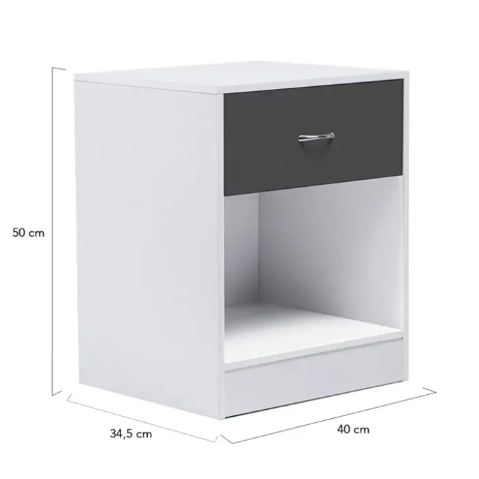 Tables de nuit blanches