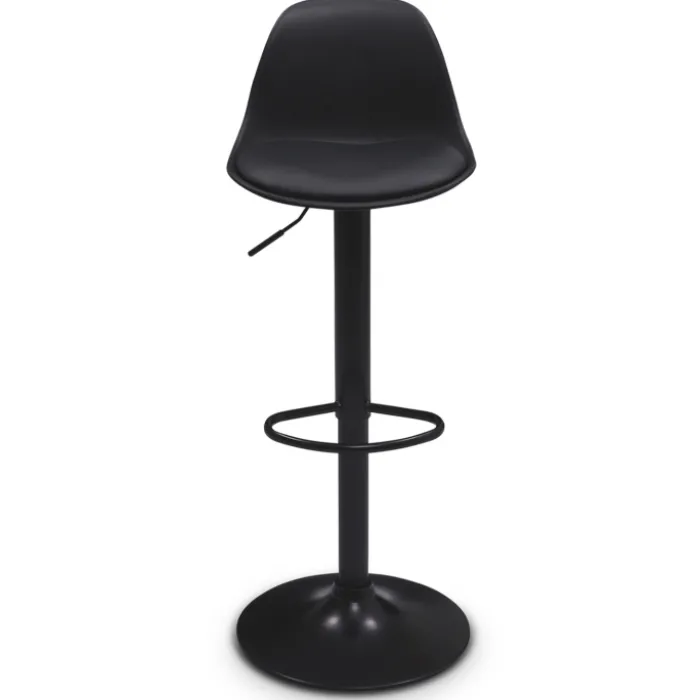 Tabourets de bar design noirs