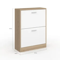 Étagère à chaussures 2 portes