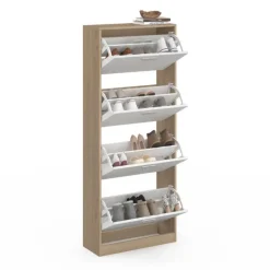 Étagère à chaussures 4 portes