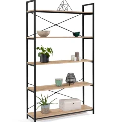 Étagère métal style industriel 170 cm