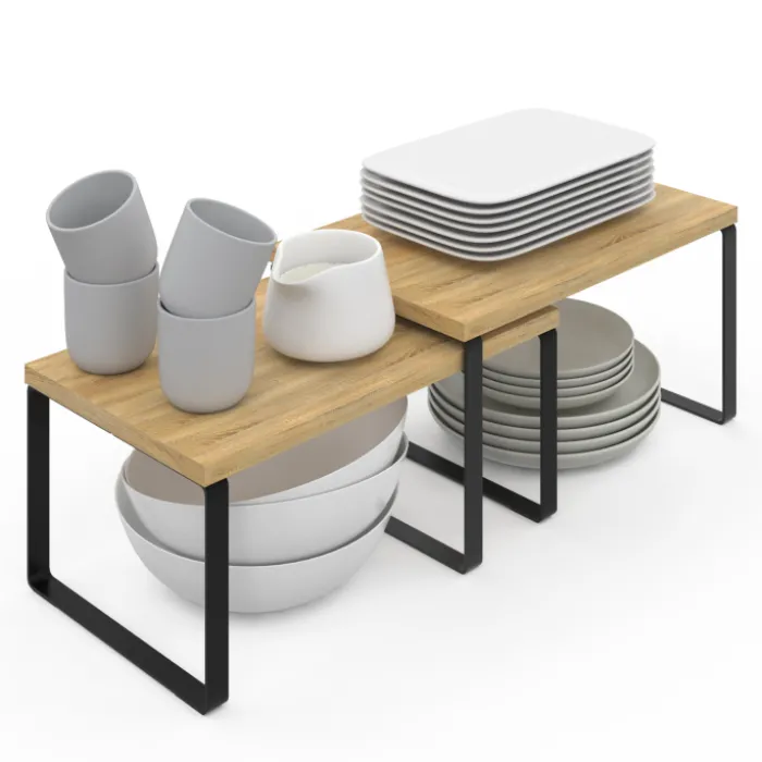Étagères de rangement pour placard : lot de 4