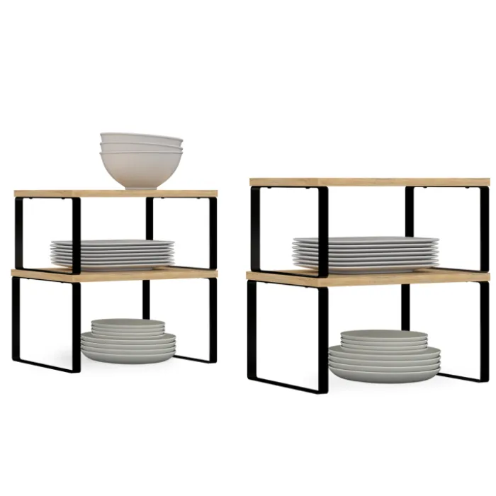 Étagères de rangement pour placard : lot de 4