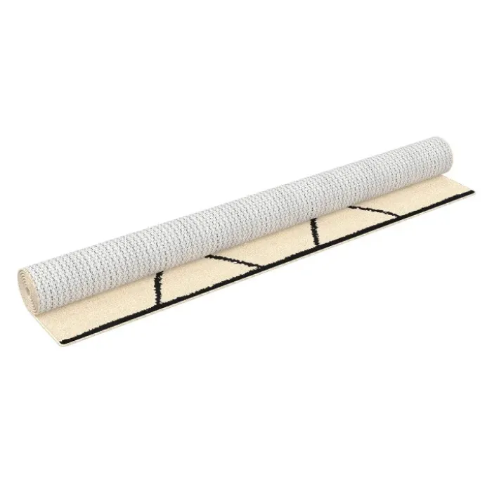 Tapis d'intérieur rectangle à motifs berbère 160 x 220 cm