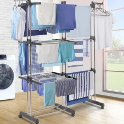 Étendoir extensible avec grande capacité et 30 accessoires