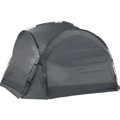 Tente dôme LED gris anthracite