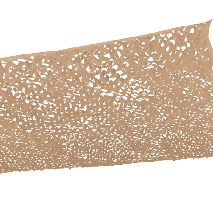 Toile ombrage rectangulaire camouflage sable 3x4 m