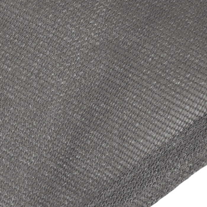 Toile ombrage triangulaire haute densité gris