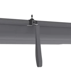 Toit rétractable de rechange gris anthracite pour pergola toit rétractable 3x4 M