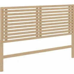 Tête de lit en lattes coloris bois clair 160 cm