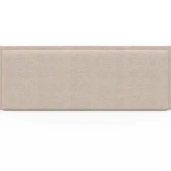 Tête de lit suspendue en tissu lin beige de 160 cm
