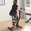 Vélo d'appartement avec écran LCD multifonction